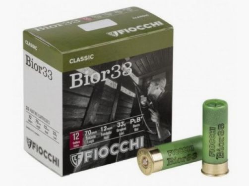 FIOCCHI Patronen BIOR 33 Kal.12 pb.9