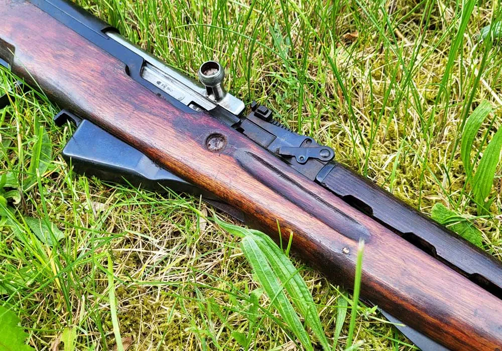 Karabinek samopowtarzalny SKS kal. 7,62x39 mm - broń kolekcjonerska, zgodna numerycznie, zdjęcie 2 z 6