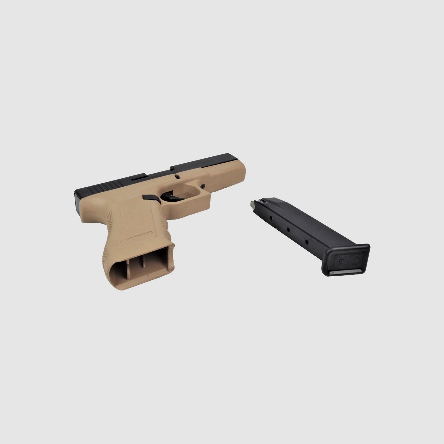 Bruni Gap G17 Signalpistole Kaliber 9 mm schwarz und tan, Bild 5 von 5