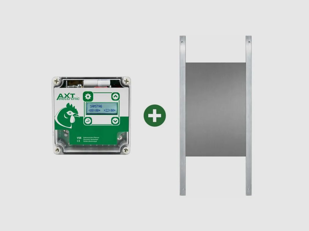 Clock door + standard hatch 22x33cm, image 2 of 12