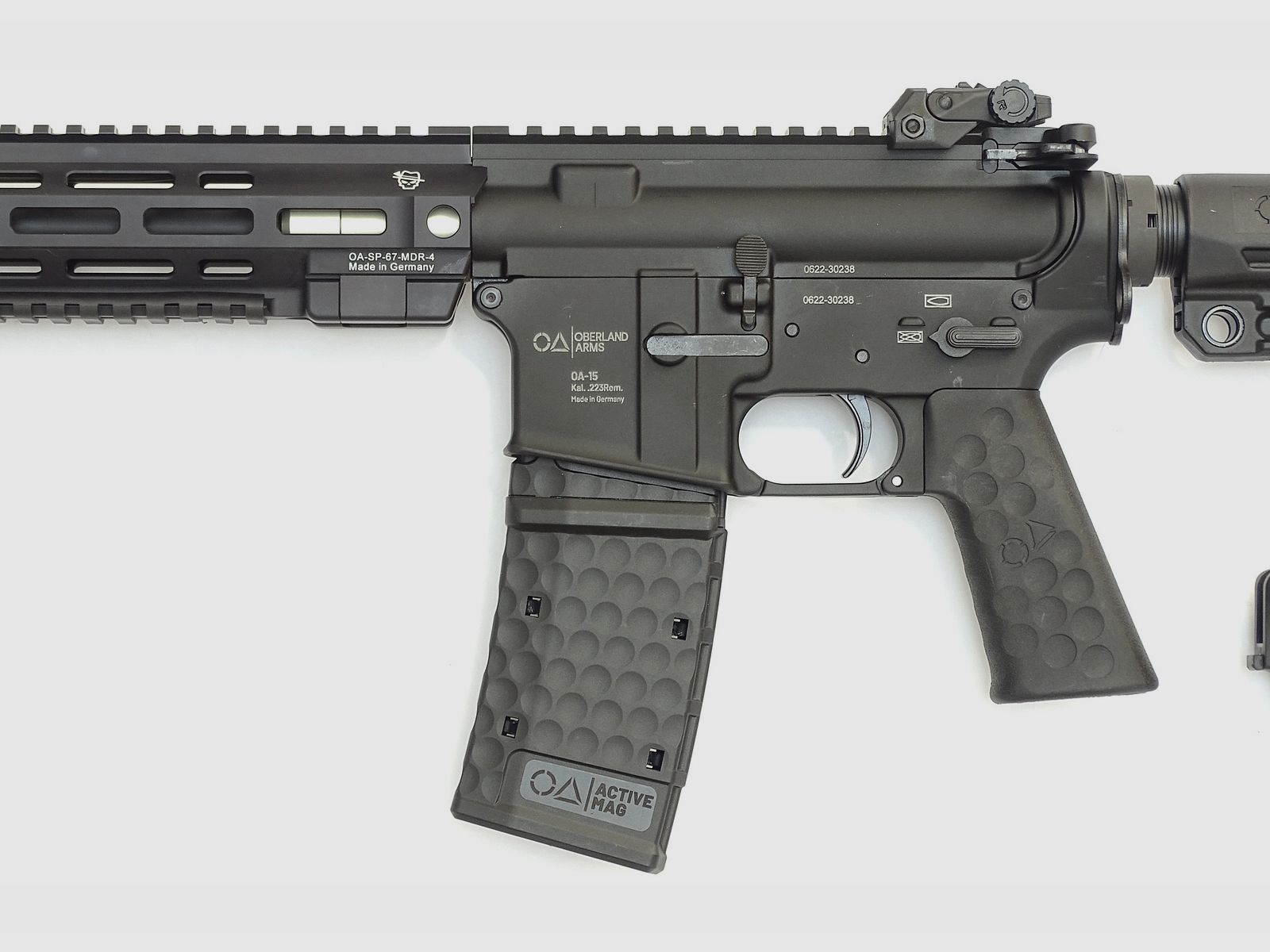 OA-15 SL16, Canon 16,75", OA MDR M-LOK Garde-main 13", OA M4 Crosse Légère, BUIS, MFD, image 3 sur 4
