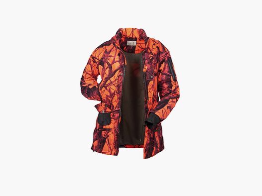 Hubertus Damen Signal Jacke orange/schwarz Tarn