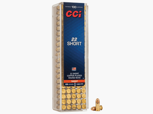 CART CCI C/22 SHORT 29 GRAINS CPRN 100