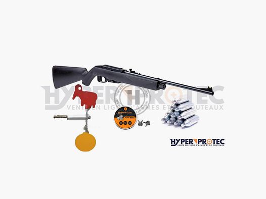 Pack Crosman ReaptAir 1077 + Plomb + Cible + Capsule Co2