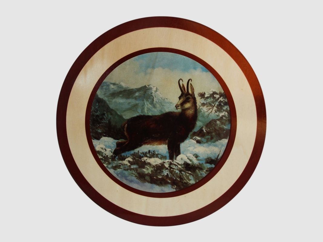 Sperrholzscheibe 30cm AKAH Gams