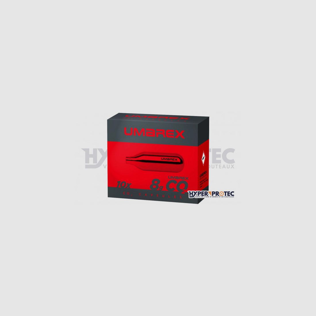 Capsule air comprimé - Cartouche de CO2 de 8g, image 1 sur 2