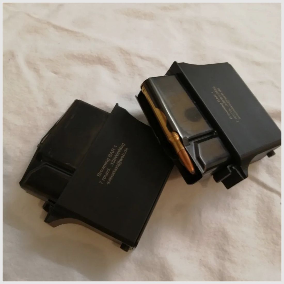 Magazine 10 rounds Browning BAR 1, Bar2, Mk1/Mk2/Mk3/4x/Zenith, Browning Maral Magazine 10 rounds