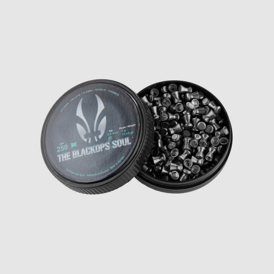 Diabolos The Black Ops Soul mit flacher Spitze Kal. 5,5 mm, Bild 2 von 4