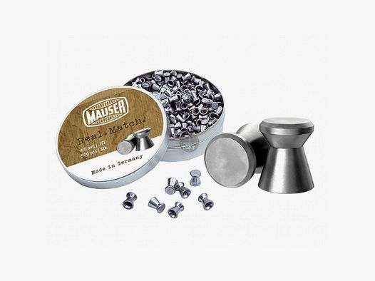 Mauser Real Match Diabolos Kal. 4,5mm 500er Dose