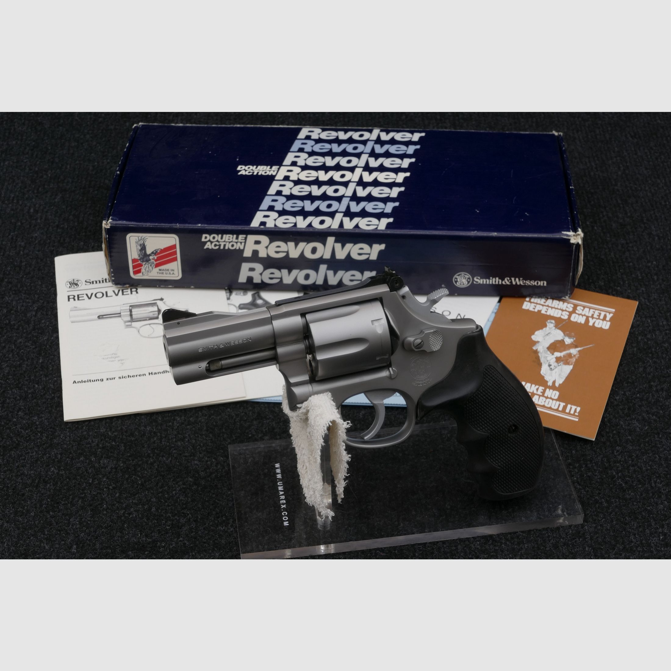 Smith & Wesson 686-3 Security Special – 3 Zoll – .357 Magnum – nahezu neuwertig – OVP & vollständige Unterlagen, Bild 1 von 13