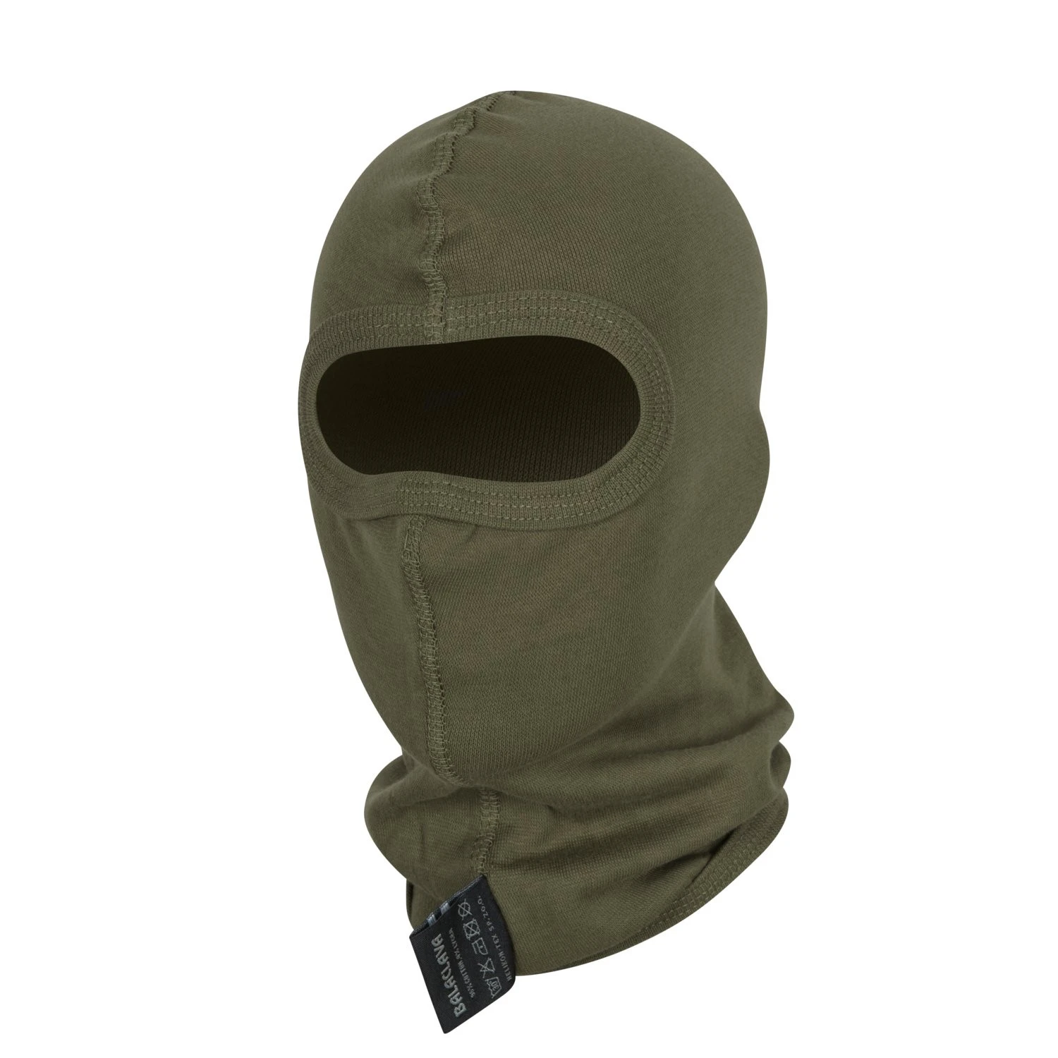 Helikon Baumwoll-Sturmhaube mit einer Öffnung, oliv, militärisch, Ausverkauf