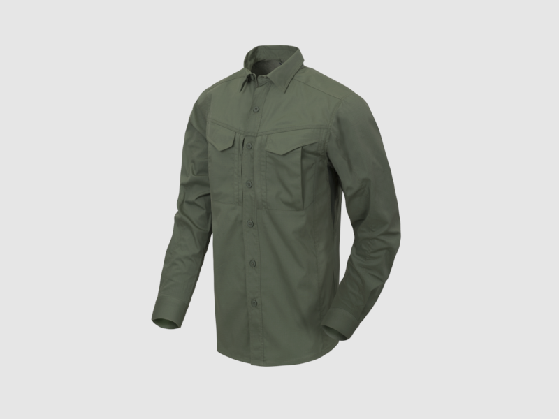 Helikon Defender Mk2 overhemd L Olijfgroen, afbeelding 1 van 6