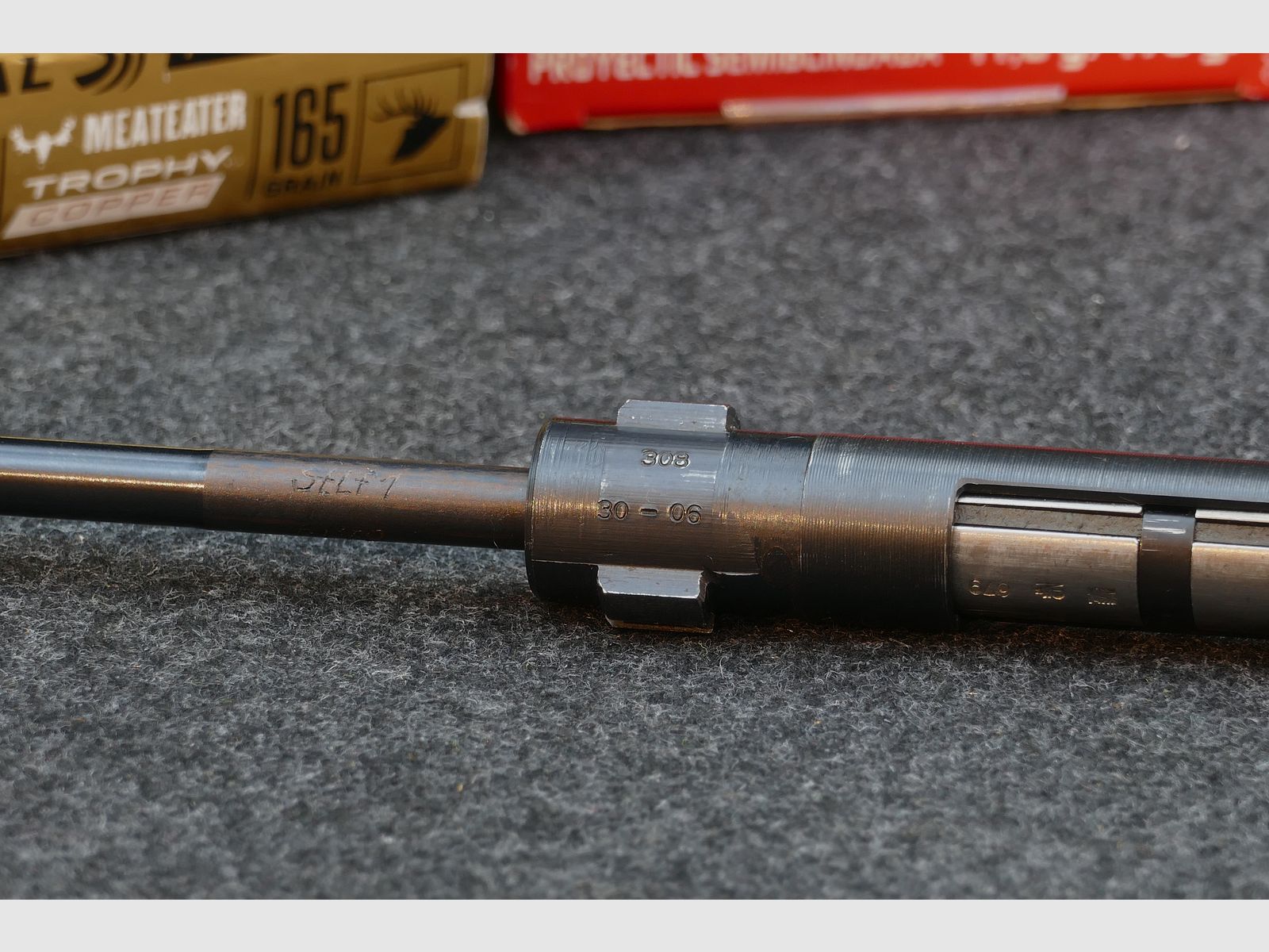 System wprowadzenia Voere 98, 30-06Spr lub .308Win na 22lr