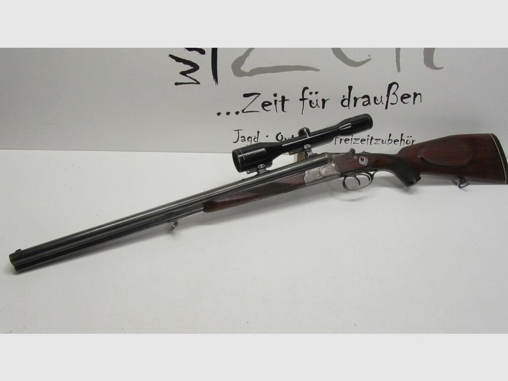 Drilling Sauer & Sohn Kal. 16/70, 7x57R, Hensoldt Diatal D 6x42 7x57R;16/70