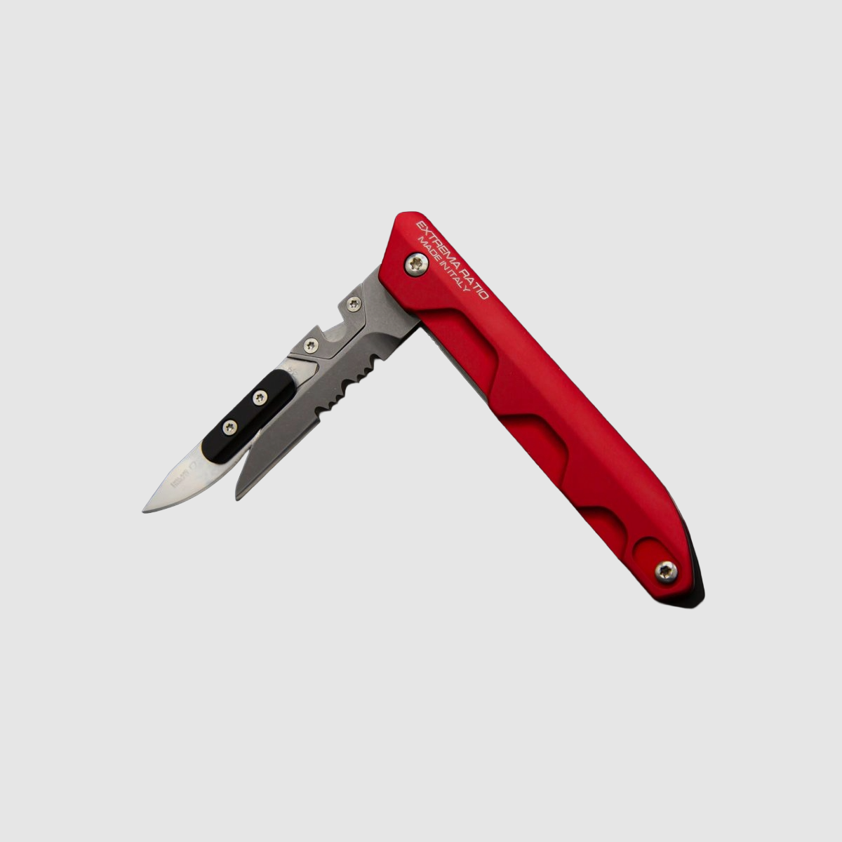 Cuchillo Extrema Ratio Ferrum Rescue Red, imagen 4 de 14