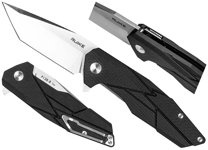 Nóż Ruike P138-B czarny (P138-B), zdjęcie 3 z 12