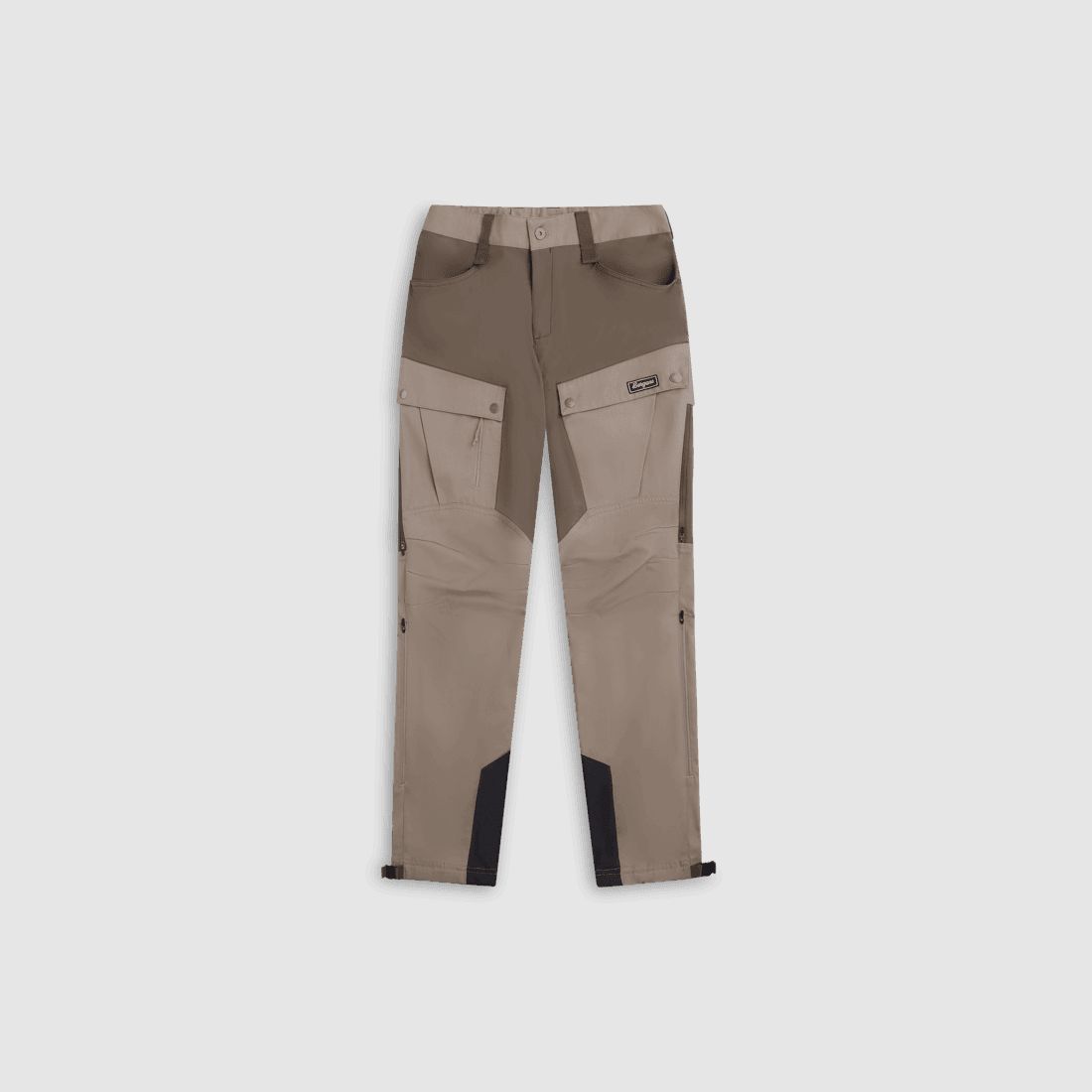 Bergans Nordmarka Favor Outdoor Pants Kobiety Rock Taupe/Dark Rock Taupe 42