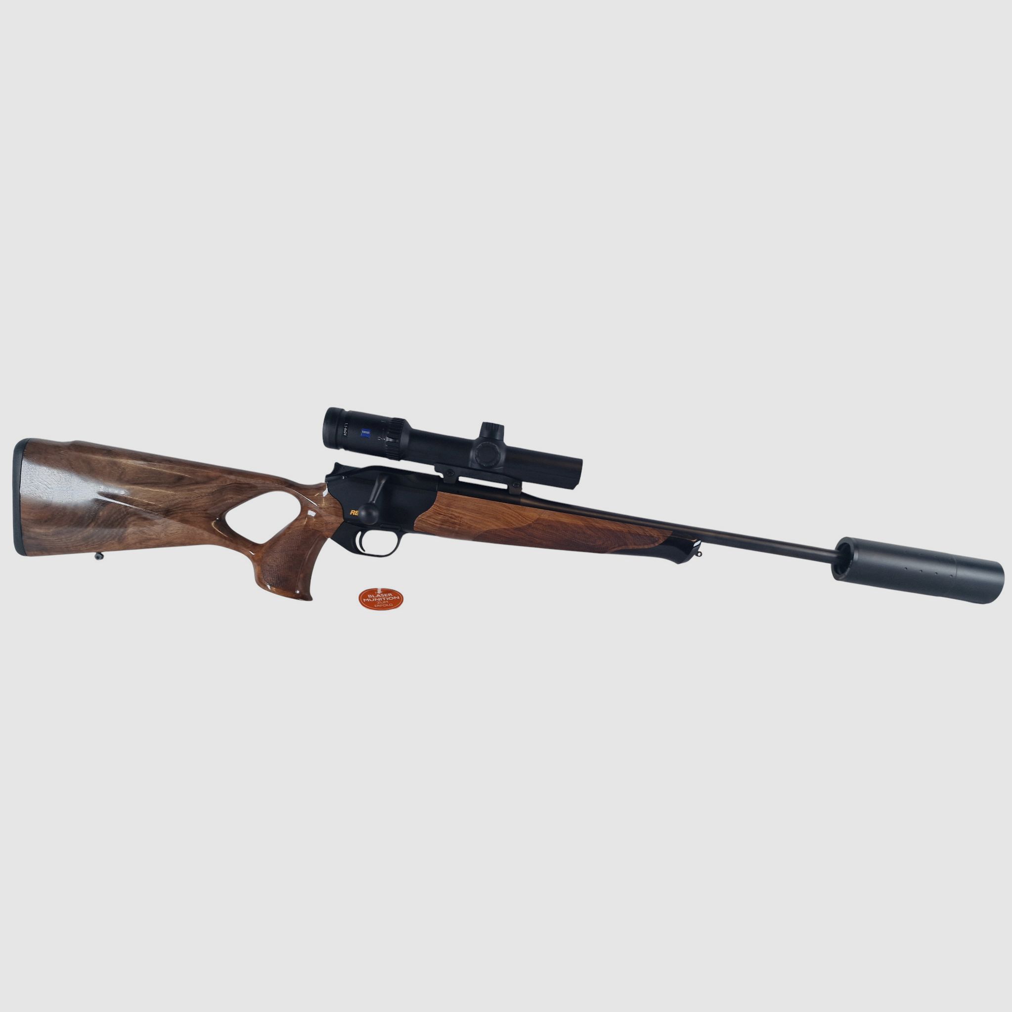 Blaser R8 Success Kal. 308 mit Schalldämpfer und Drückjagd-Optik Zeiss V6 1-6X24 LP sofort verfügbar