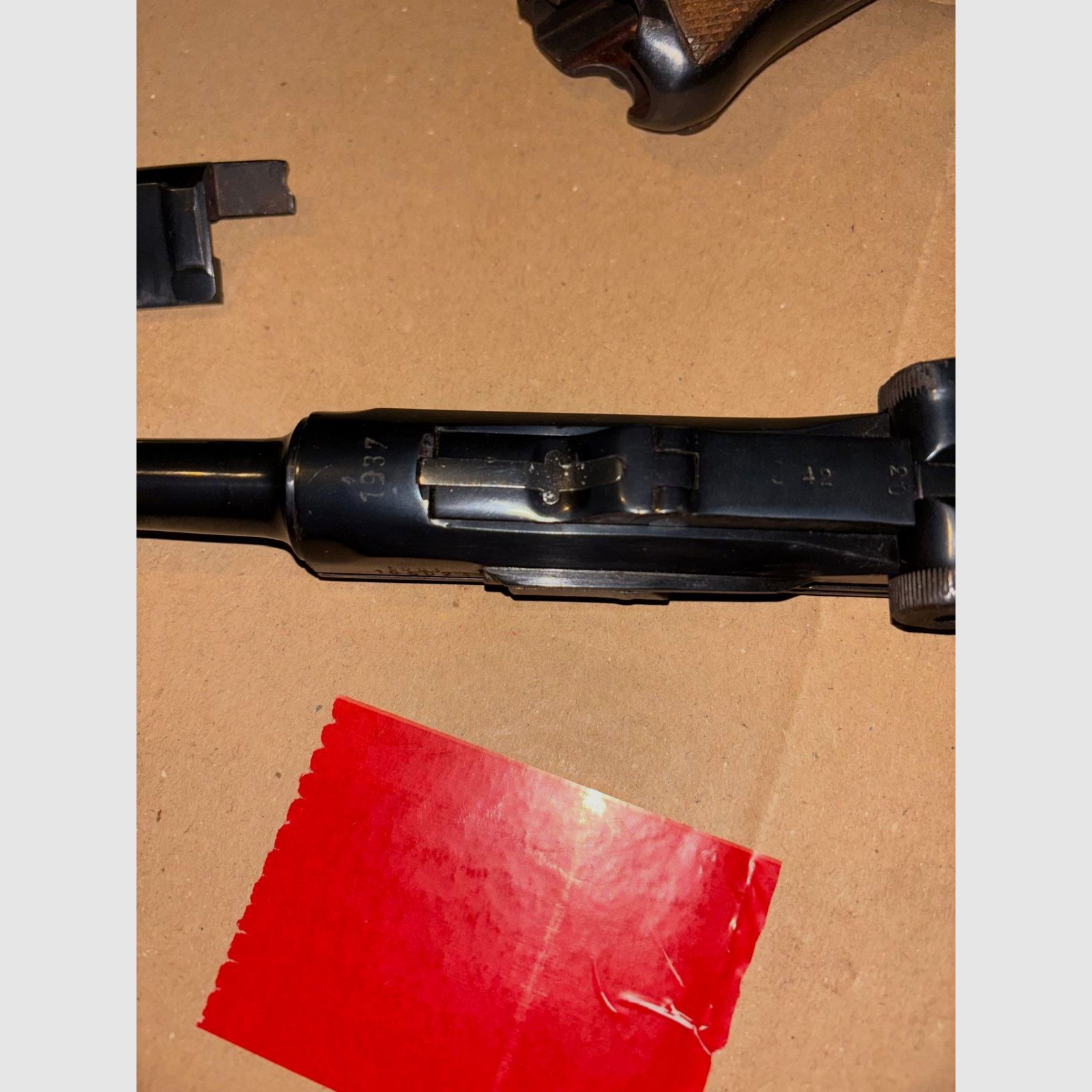 Pistole 08, Mauser-Fertigung