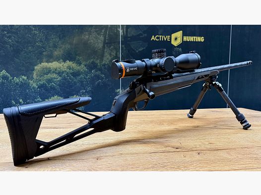 Gunwerks Endex / 6,5 PRC / 20'' longitud de cañón / Montaje Revic / Revic Radikl RS25b 4-25x50 / Bipode Elevate 2.0 / NUEVO