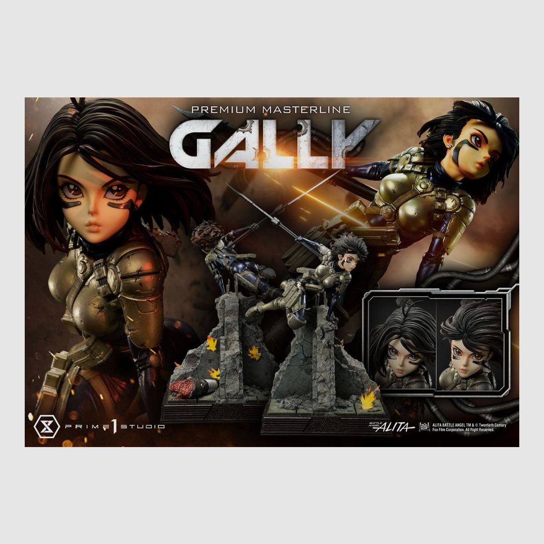 Alita: Battle Angel Statue 1/4 Gally 55 cm | 43125