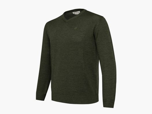 Beretta H-Sweater Merino V-Ausschnitt | green moss
