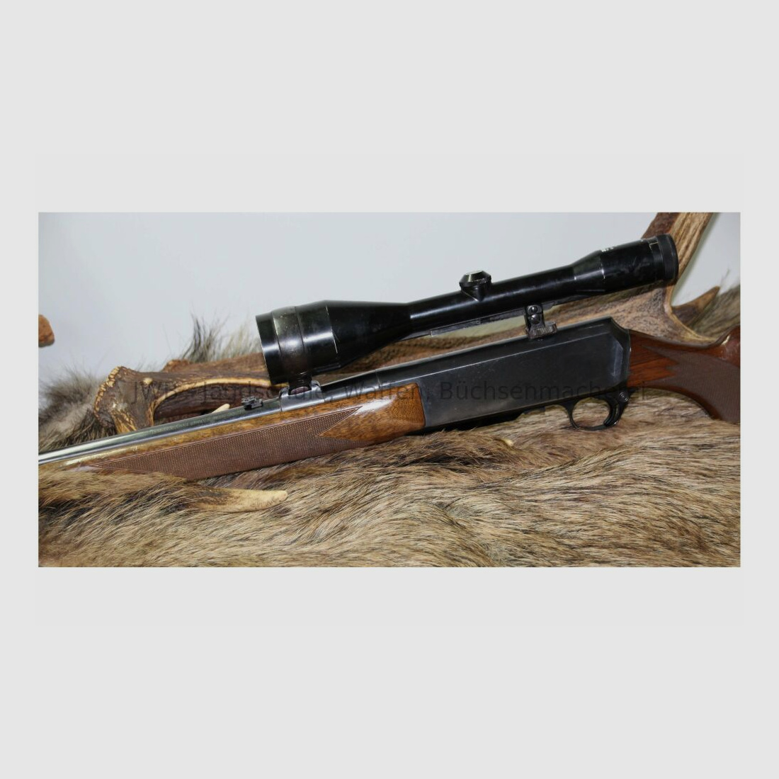 FN halbautomatische Büchse Browning Bar mit Zeiss .30-06Spring