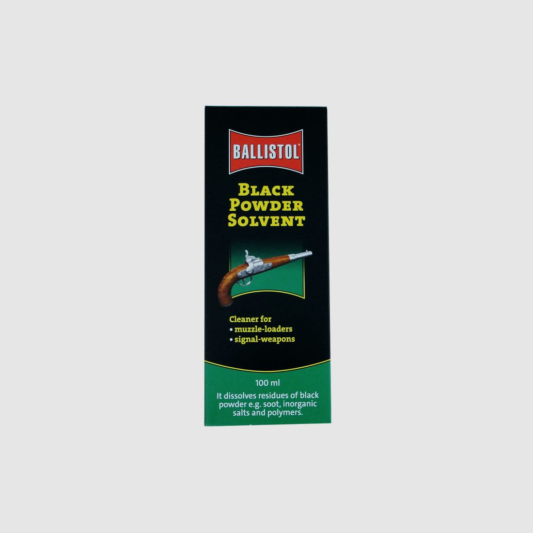 Olio detergente per armi ad avancarica Ballistol Robla Black Powder Solvent 100 ml liquido