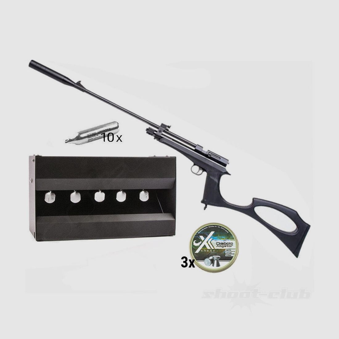 Diana DIANA Chaser Rifle 4,5 mm Plinking Set