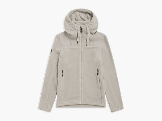 Bergans Hareid Fleece Hood Jacket Kobiety Coastal Sand L