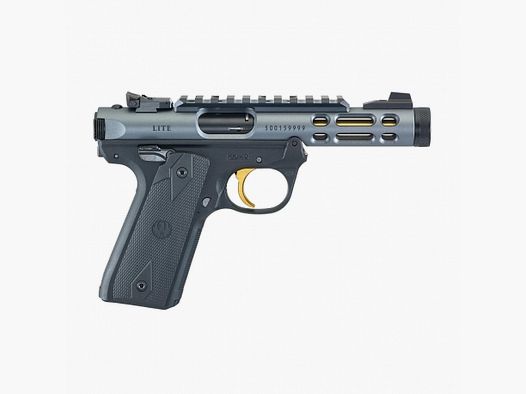 Pistole Ruger Mark IV 22/45 Lite Gray/Gold, Kal. .22 LR