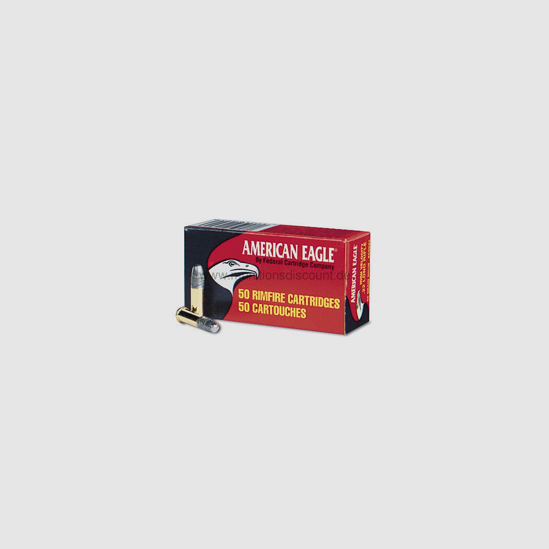 Federal American Eagle 40 grs nicht verkupfertes Bleirundkopf Geschoß, Bild 1 von 3