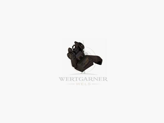 TRS Polymer Rear Flip Up Sight 45 Degrees Offset