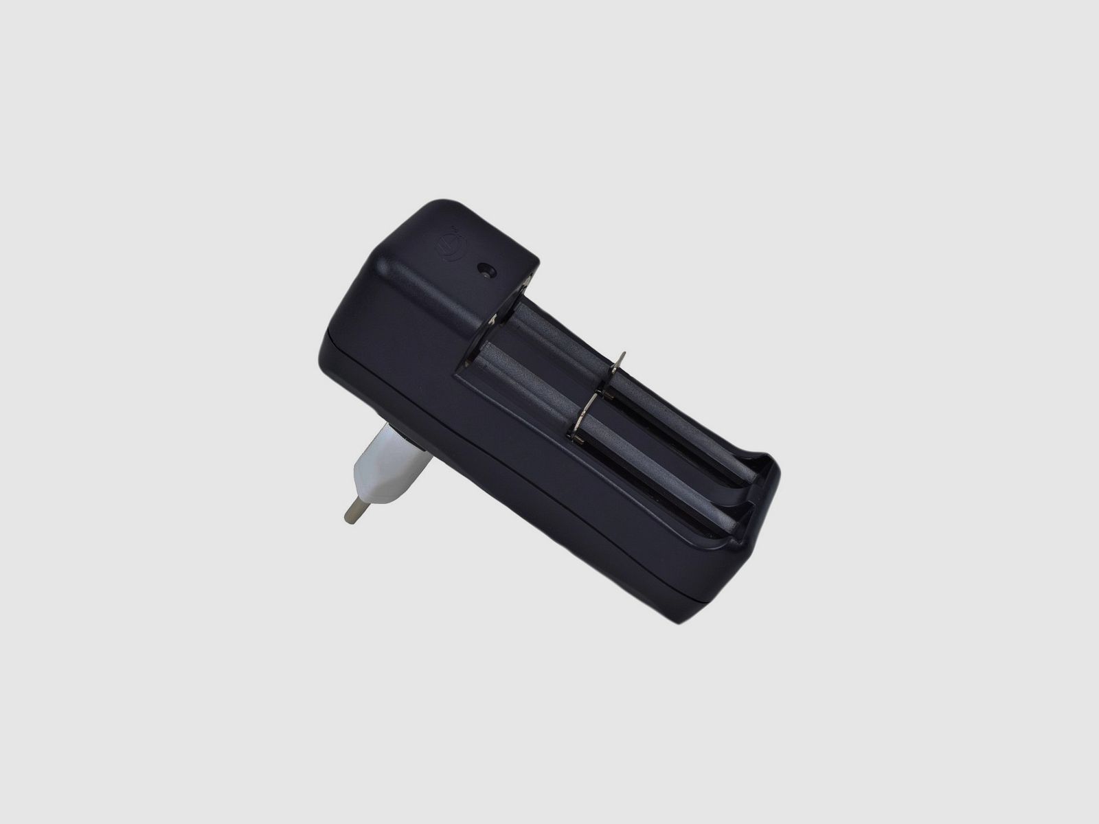 Ladegerät für Lithiumbatterien 18650 + USA-EU-Adapter, Bild 2 von 3