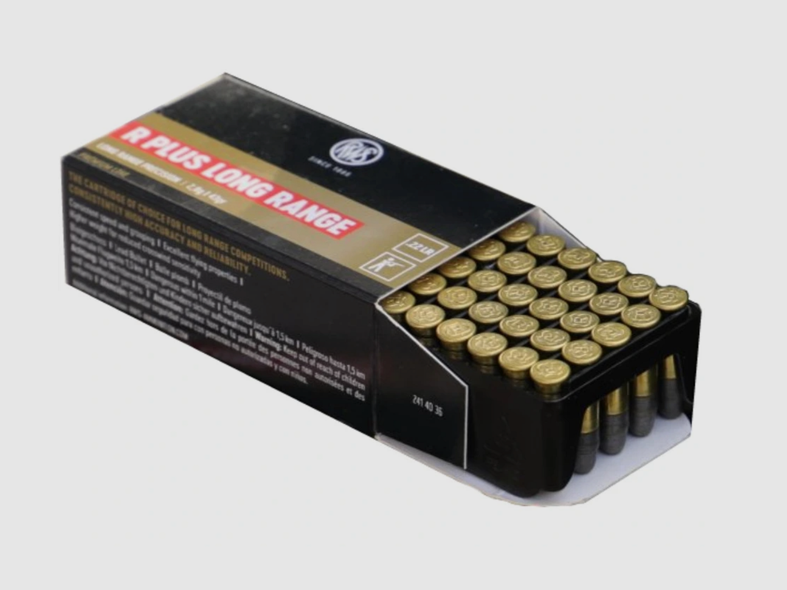 RWS .22 LR R PLUS Long Range 2.8g 43gr