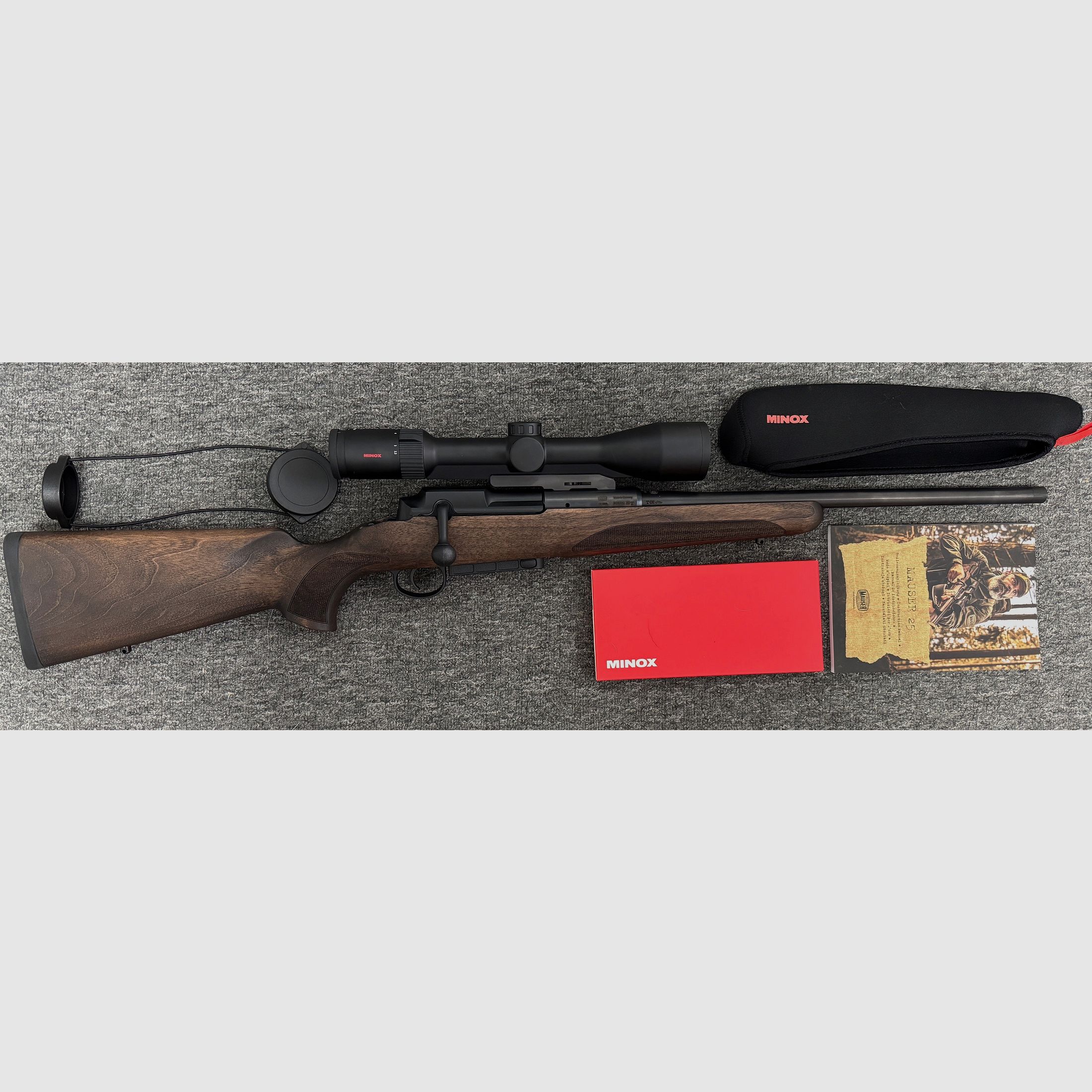 Mauser 25 - brandneu - Kaliber .308 mit Minox RS-4  2,5-10x50