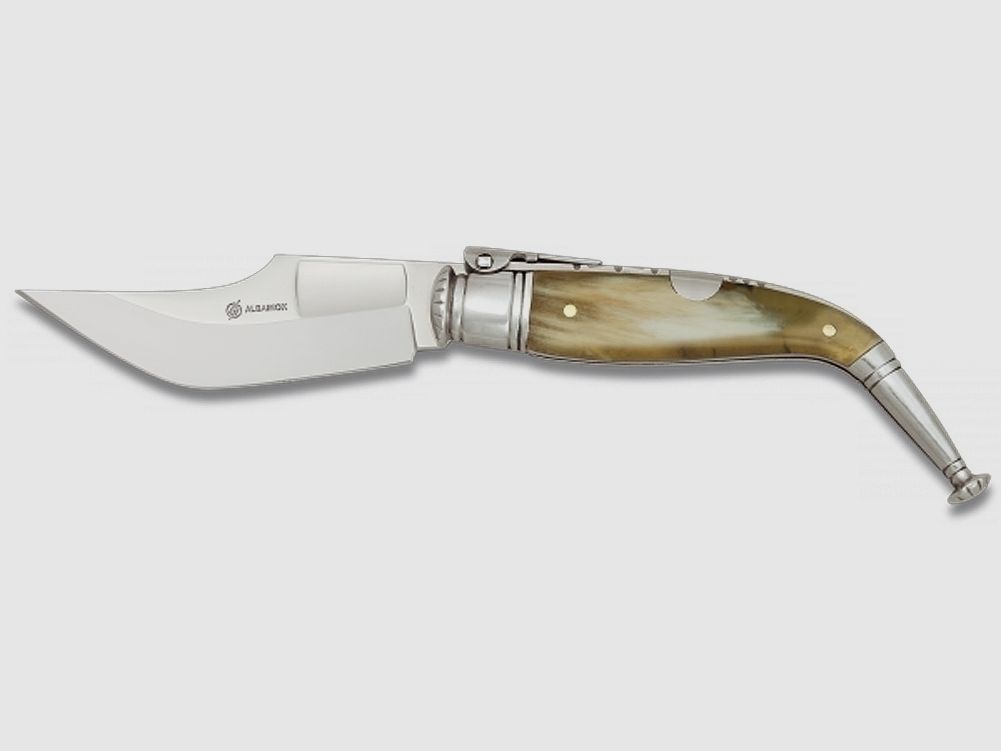 spanisches Navaja Taschenmesser JEREZANA Nº1 9cm Horn Geschenk-Box
