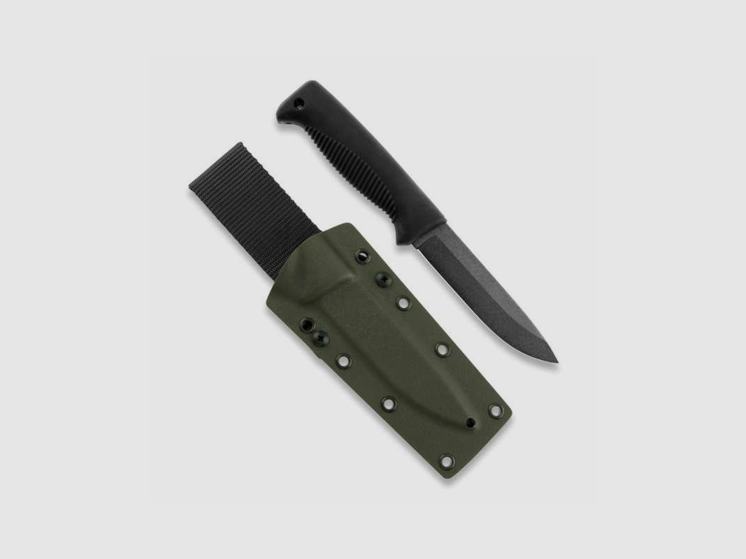 Peltonen Knives M07 Ranger Puukko Sissipuukko FJP018 PTFE Beschichtung Kydexscheide grün OD