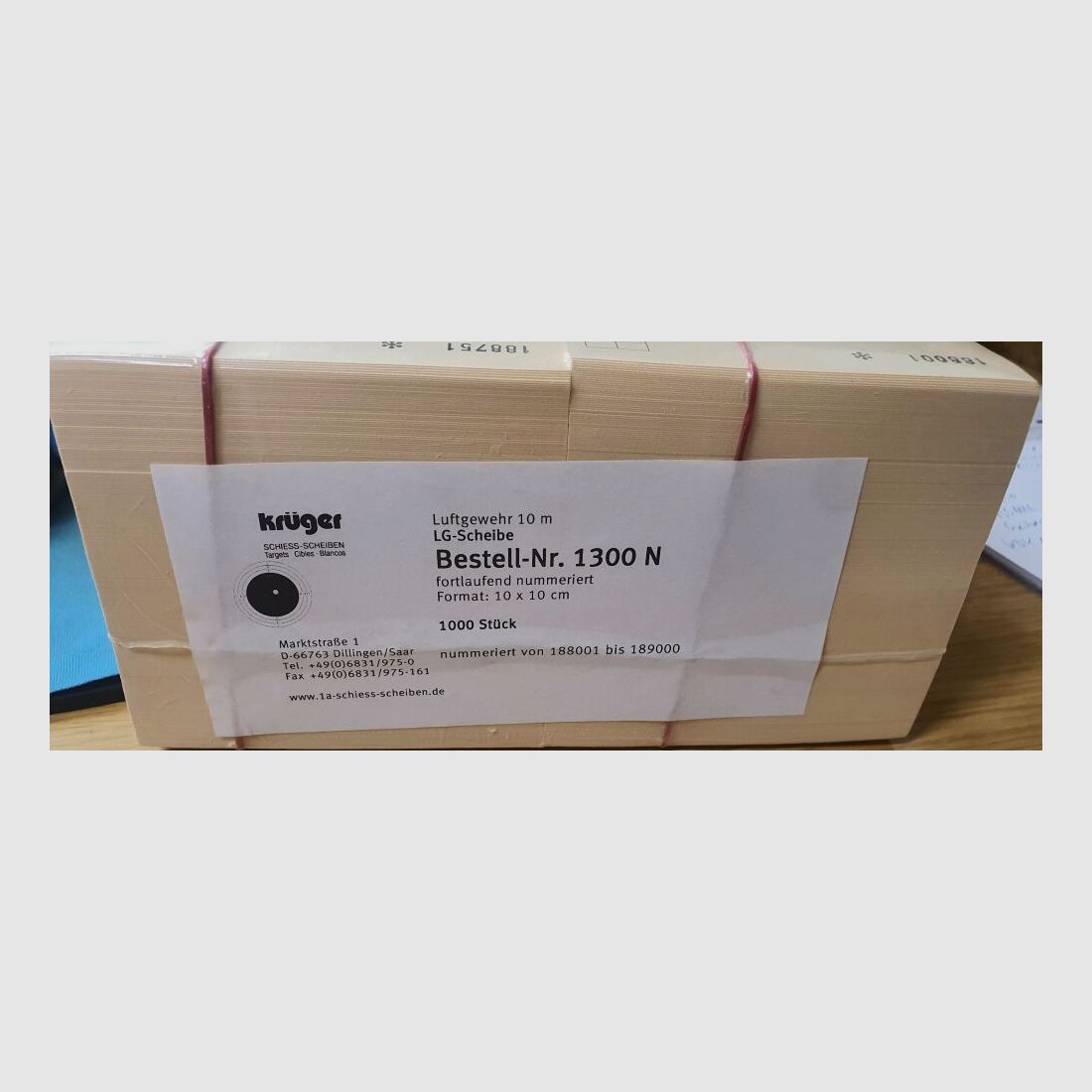 Krüger diana de aire 10m 1000 pcs