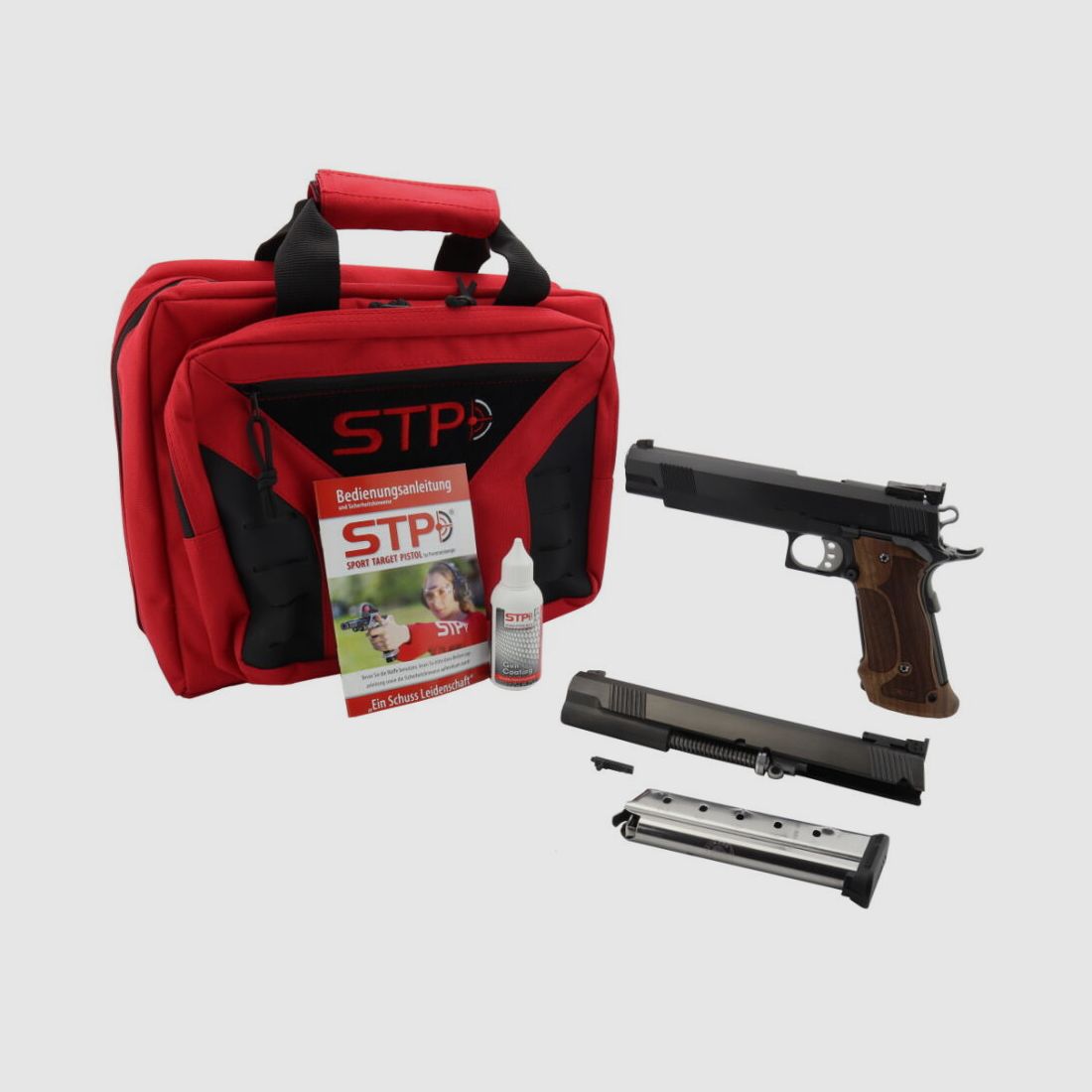 STP	 TM 6.0 Target Master & Wechselsystem TM 6.0 mit Nill Match-German-Master Griff und BOMAR Visierung