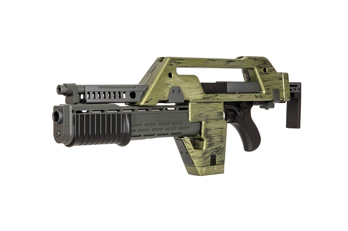 Karabin ASG M41A Pulse Rifle - czarna / oliwkowa, billede 3 af 16