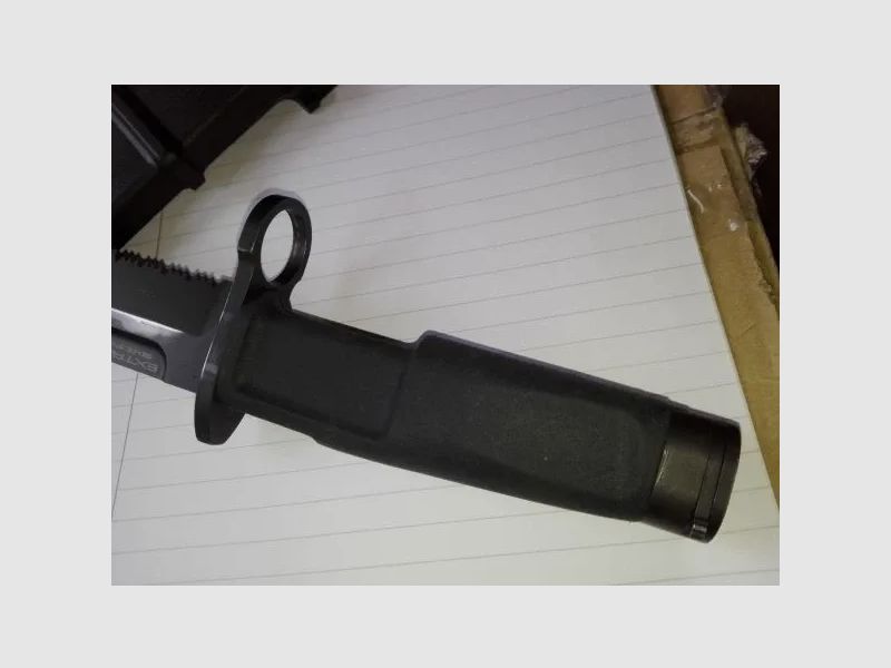 ¡Venta de emergencia! Extrema Ratio Fulcrum cuchillo de campo/bayoneta con funda compatible con MOLLE