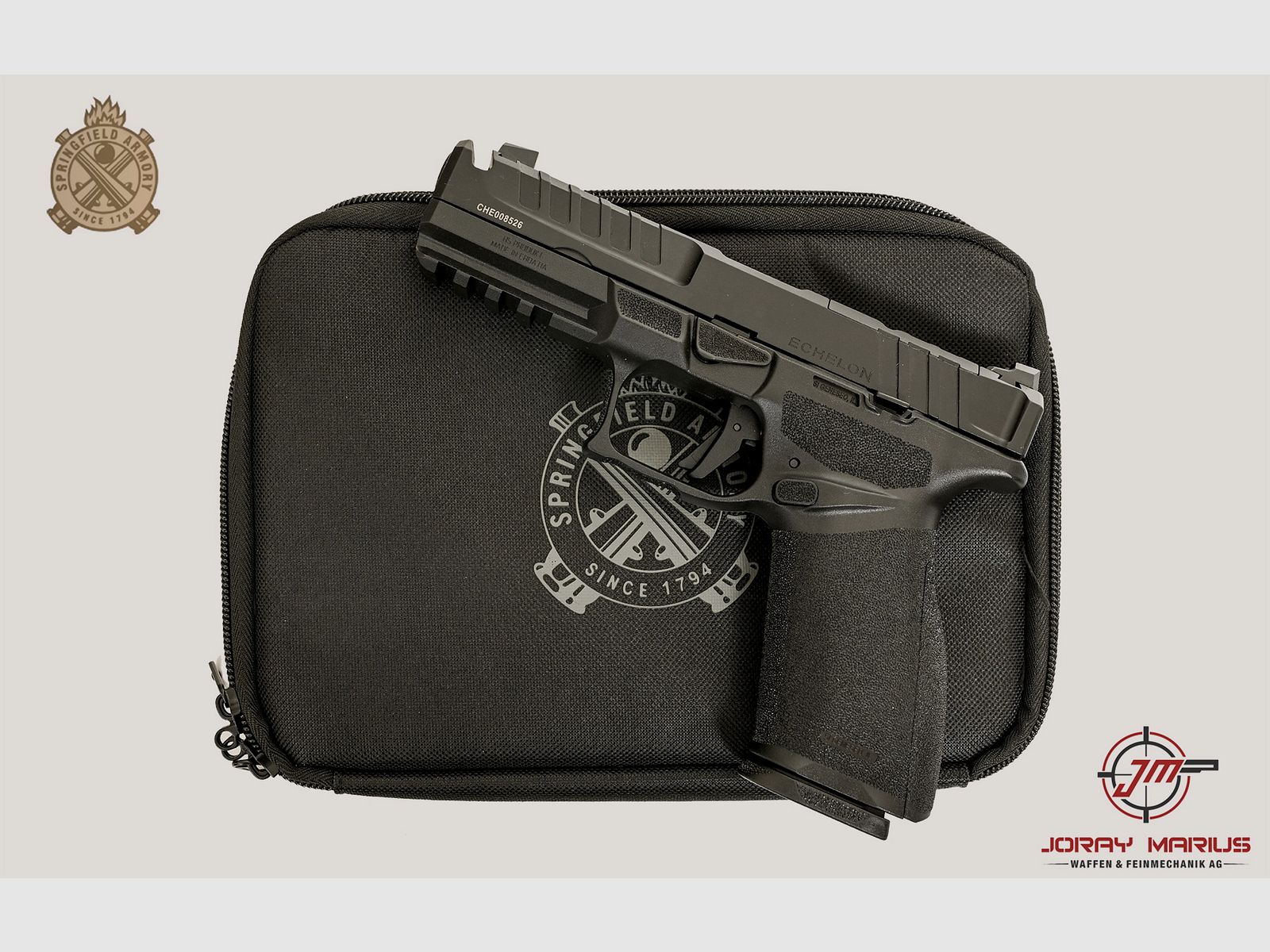 Springfield Armory Echelon OSP U-Notch Comp 9mm Para 4.5″, immagine 3 di 3