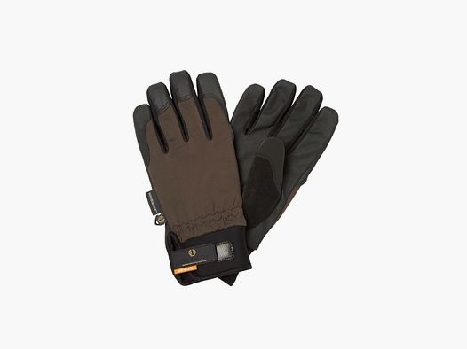 Guanti da tiro Chevalier Windblocker in pelle marrone 6