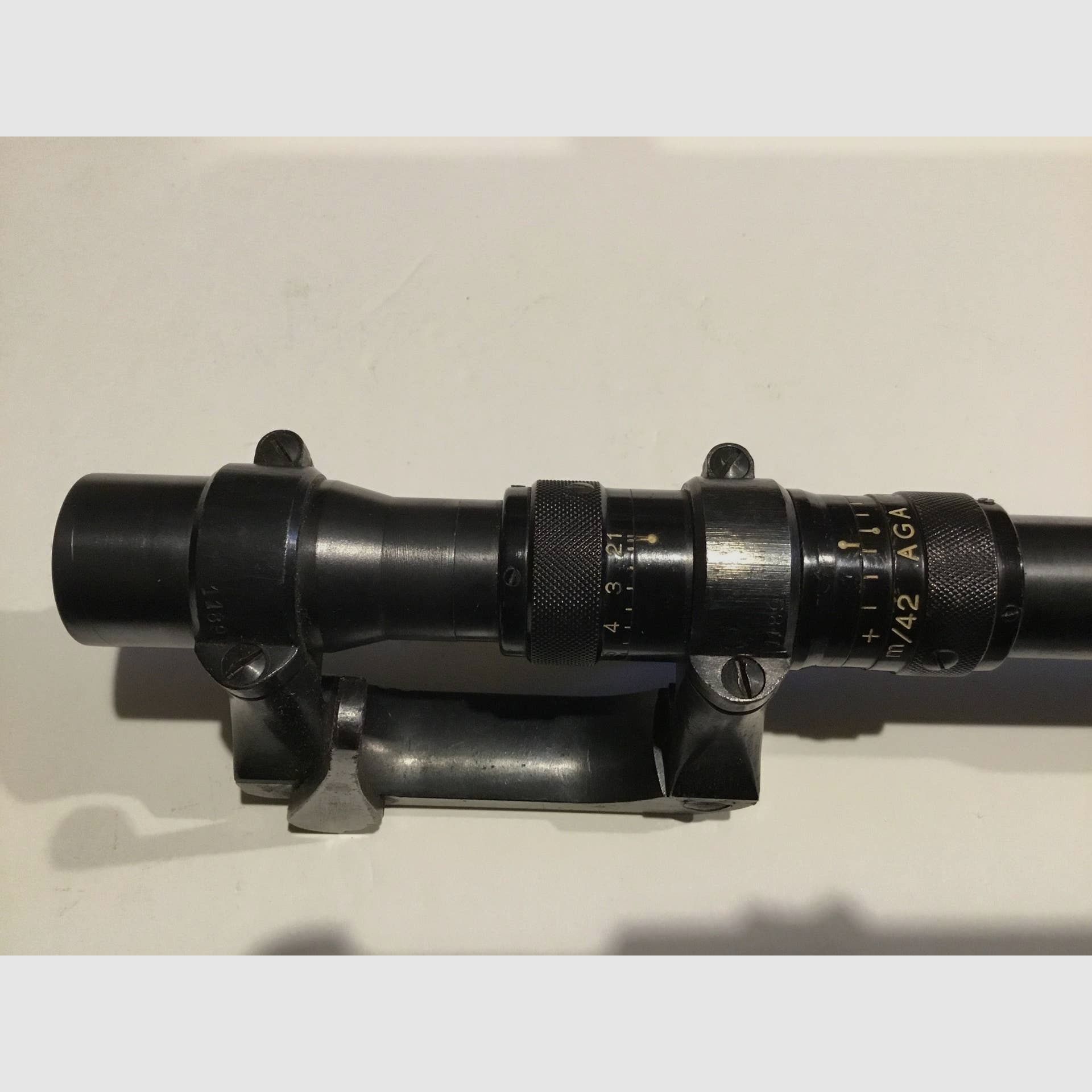 Zweedse richtkijker AGA M/42 uit Wk2
