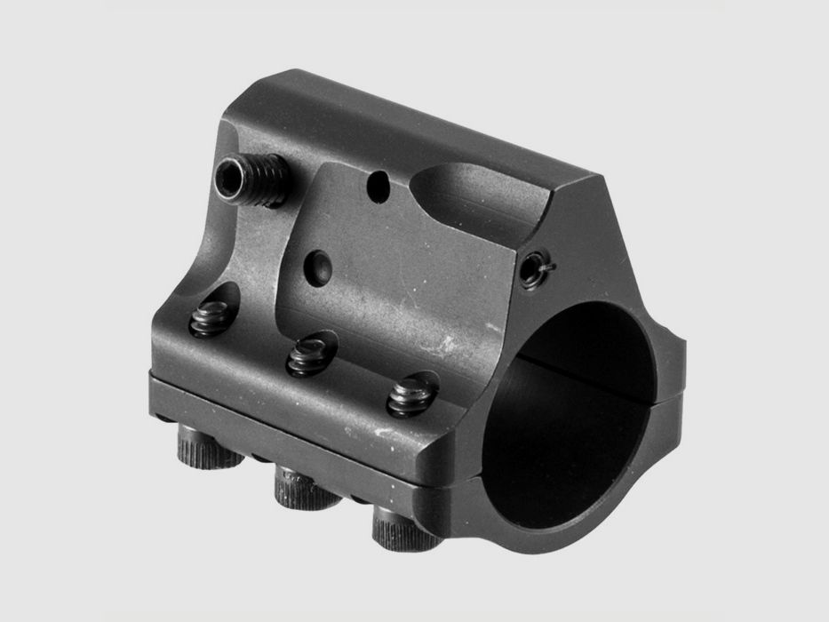 J P ENTERPRISES VERSTELLBAR J P ENTERPRISES AR-15 2-PC DETENT GASBLOCK NIEDRIGPROFIL .750 STAHL SCHWARZ, Bild 2 von 5
