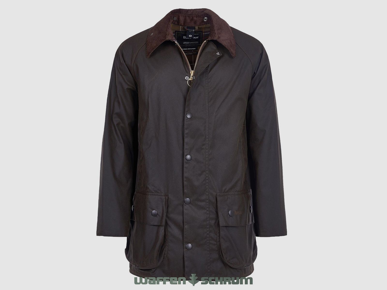 Chaqueta de cera Barbour Beaufort Oliva