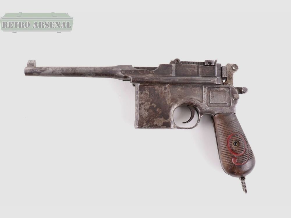 Mauser C96 Czerwony 9