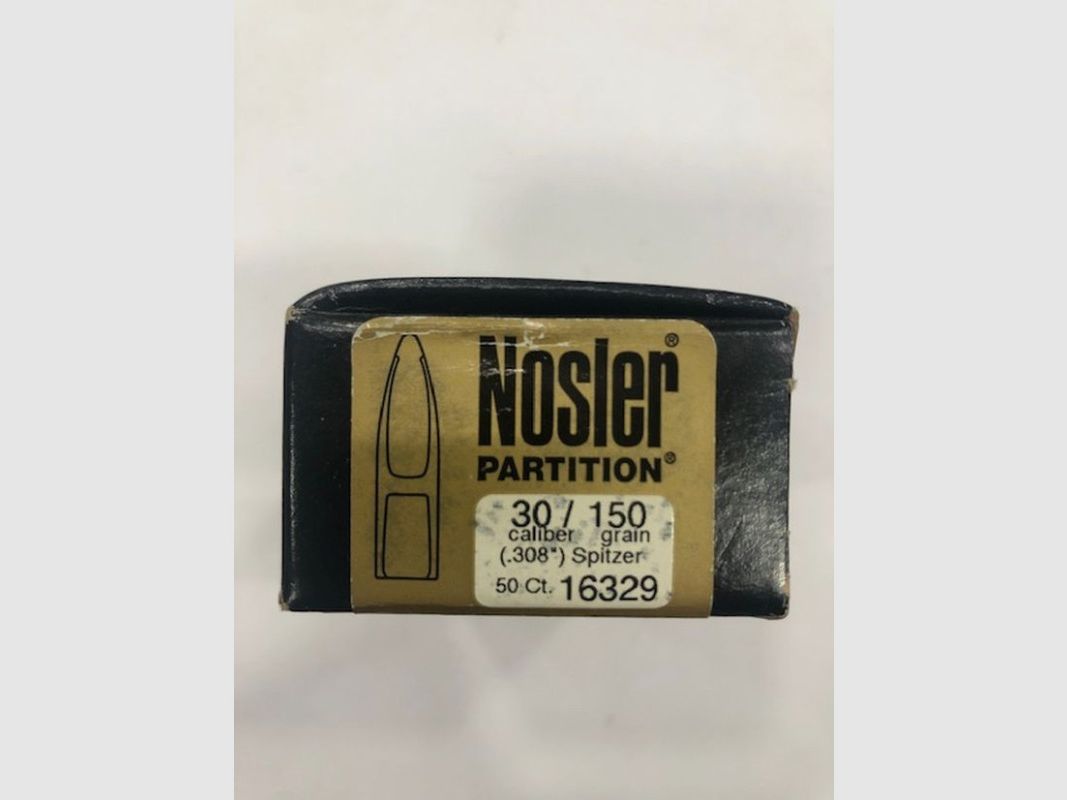 NOSLER PARTITION 30 150 GR DIA 308, zdjęcie 1 z 2