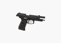 M9 A1 Full Metal GBB in Nero -F-
